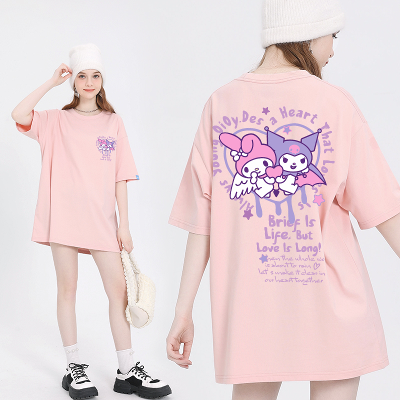 เสื้อผ้าวัยรุ่นเกาหลี เสื้อยืดวัยรุ่นผู้หญิง มีขนาด S M L XL