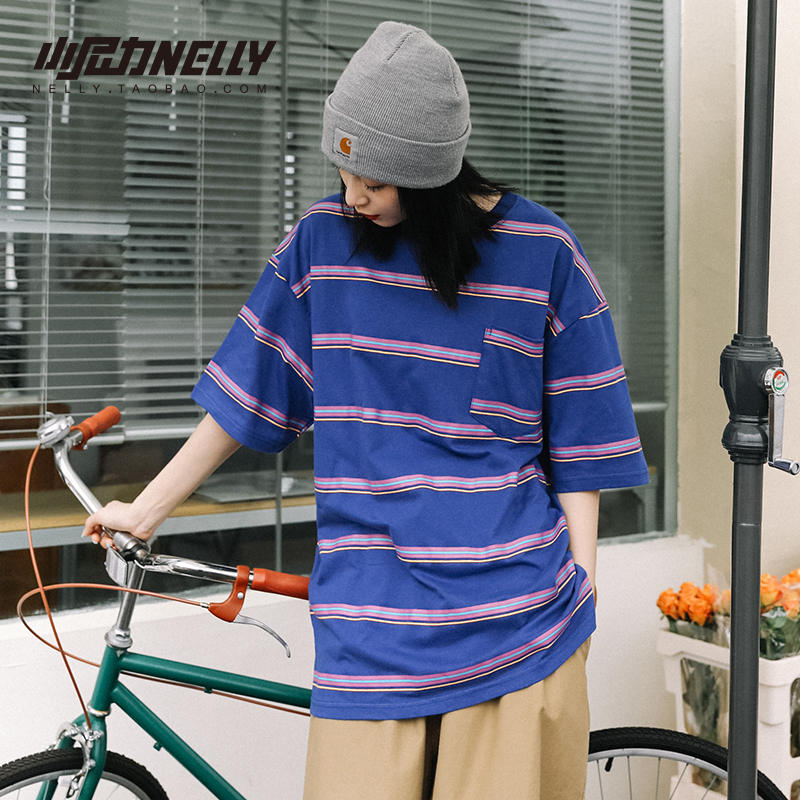 เสื้อยืดคอกลม ผู้ชาย เสื้อยืดผู้ชายเกาหลี เสื้อยืดเกาหลี แบรนด์ NELLY