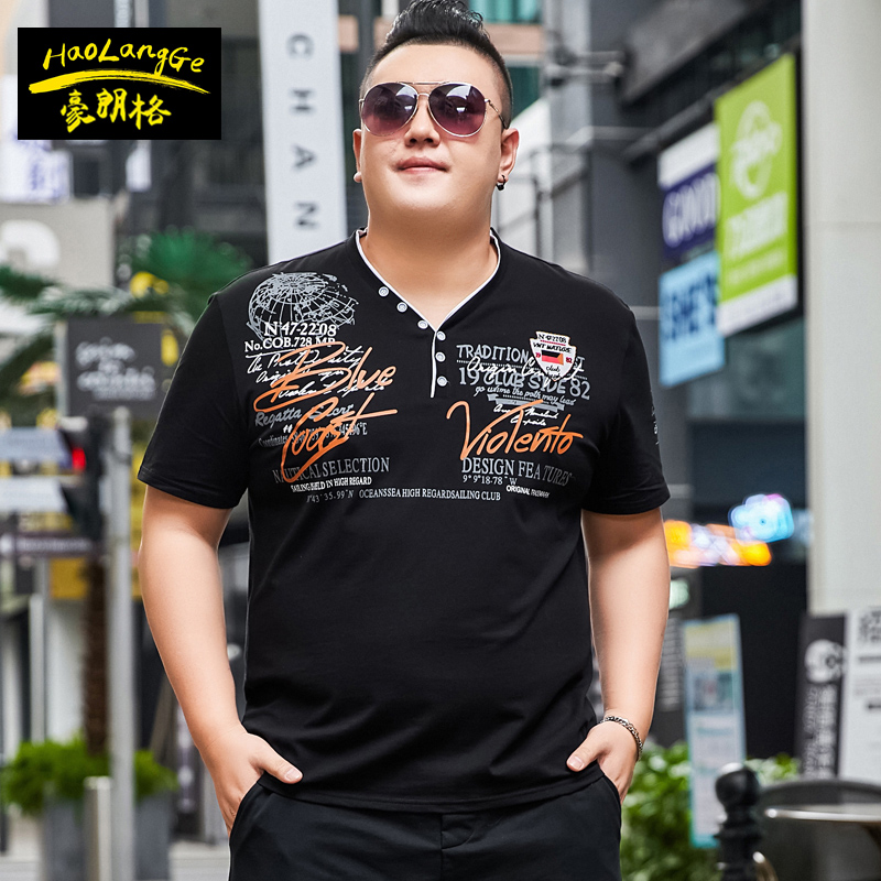 เสื้อยืดผู้ชายอ้วน S-5XL(อกเสื้อ39-51นิ้ว)