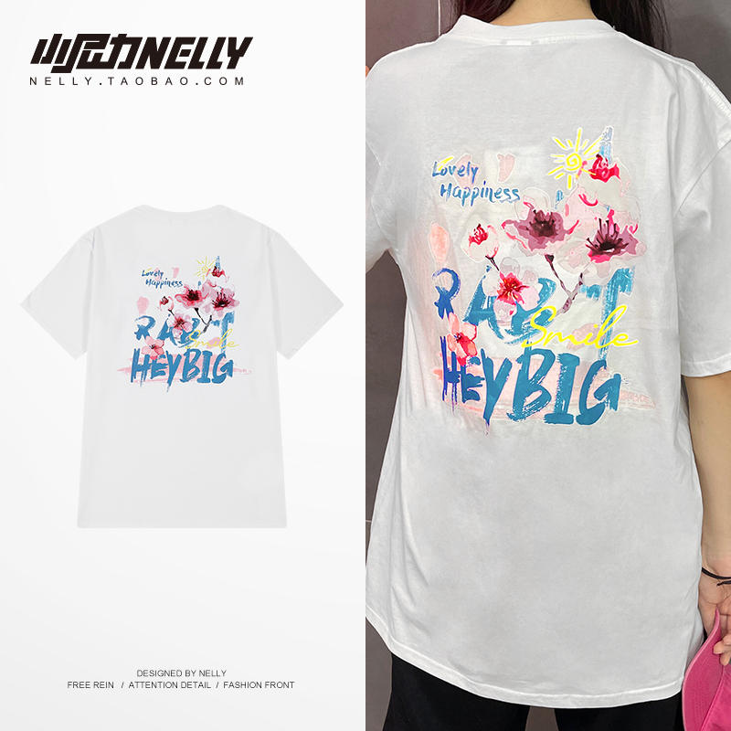 เสื้อยืดคอกลม ผู้ชาย เสื้อยืดผู้ชายเกาหลี เสื้อยืดเกาหลี แบรนด์ NELLY
