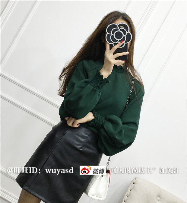 เสื้อแฟชั่นแขนยาว ผ้าเนื้อดีมีลายในตัว ถ่ายจากสินค้าจริง ทรงสวย งานดีเลยจ้า พร้อมส่ง