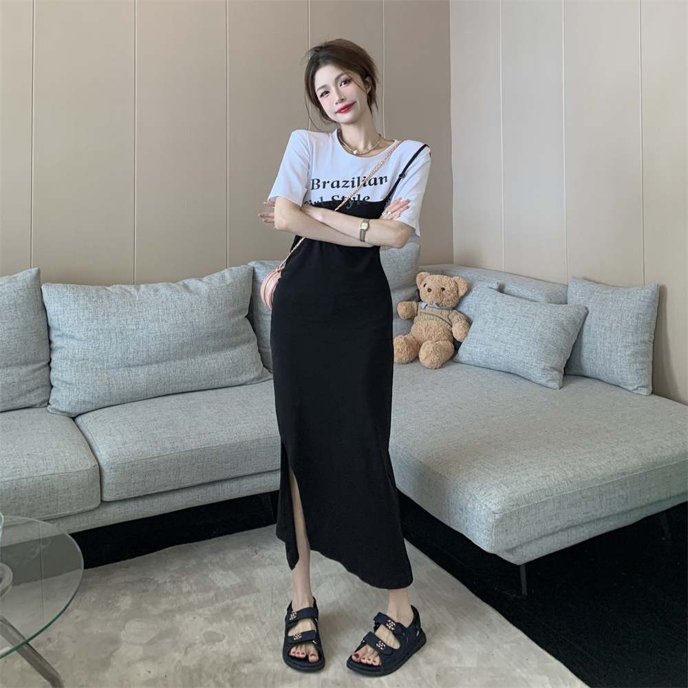 เดรสวัยรุ่น-เดรสคนอ้วนวัยรุ่น L-4XL(อก38-46 นิ้ว)