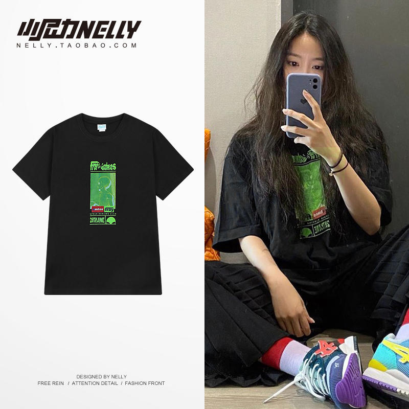 เสื้อยืดคอกลม ผู้ชาย เสื้อยืดผู้ชายเกาหลี เสื้อยืดเกาหลี แบรนด์ NELLY