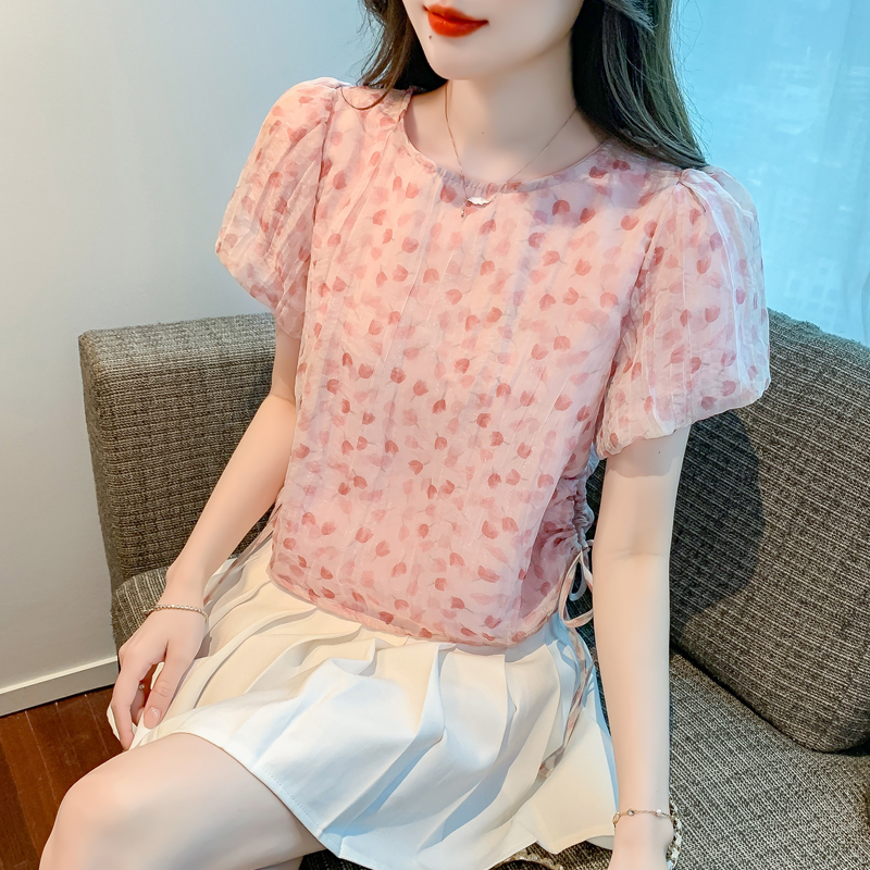 เสื้อผ้าวัยรุ่นเกาหลี เสื้อยืดวัยรุ่นผู้หญิง มีขนาด S M L XL