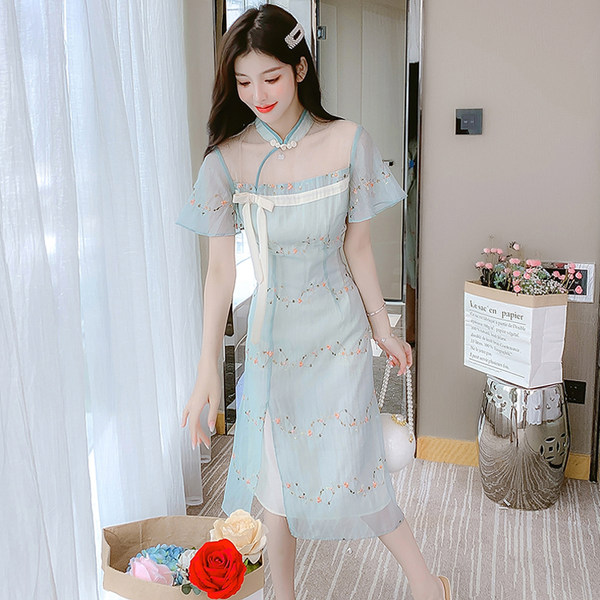 ชุดเดรสสวยๆ ชุดเดรสน่ารักๆ สไตล์เกาหลี By Meiyi women's clothing
