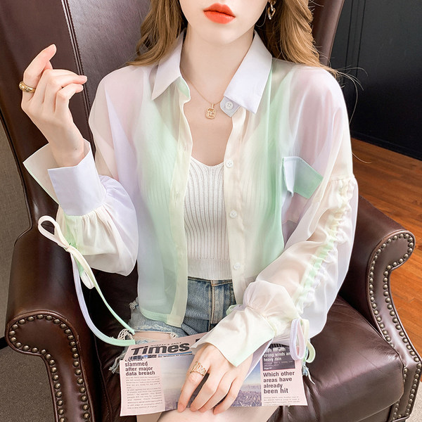 เสื้อเชิ้ตแขนยาววัยรุ่น ลายสวยๆ แบรนด์ YIL AN