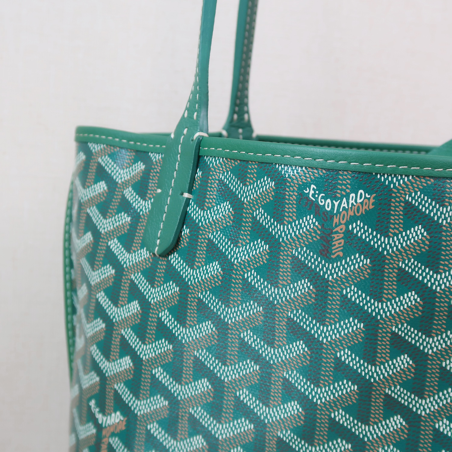 Goyard Green Monogram Anjou Mini Bag (2024)