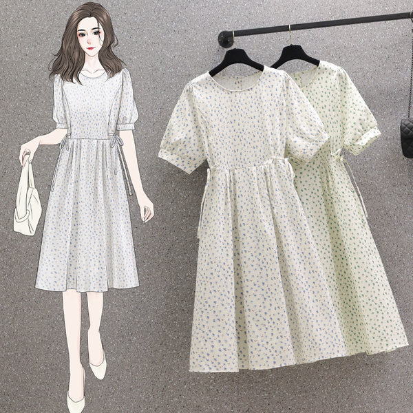 เดรสคนอ้วน เดรสสาวอวบ ชุดเดรสคนอ้วนวัยรุ่น BY PLUS SIZE Girl