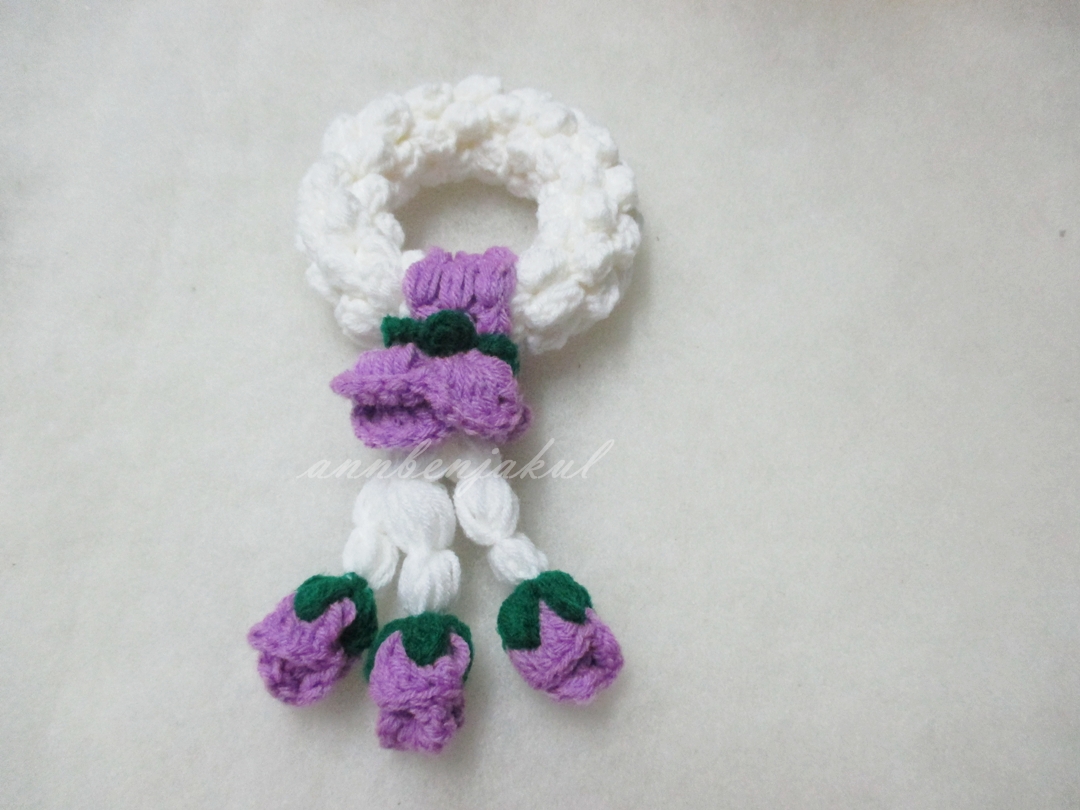 พวงมาลัยโครเชต์