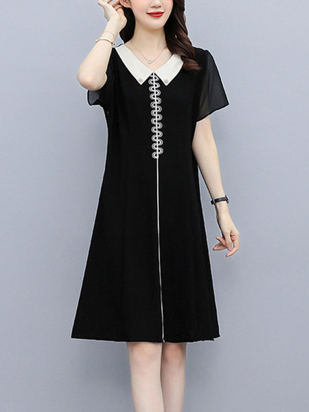 เดรสวัยผู้ใหญ่40-60ปี เดรสคุณแม่ ชุดเดรสทำงานวัยผู้ใหญ่ แบรนด์ MAMA DRESS