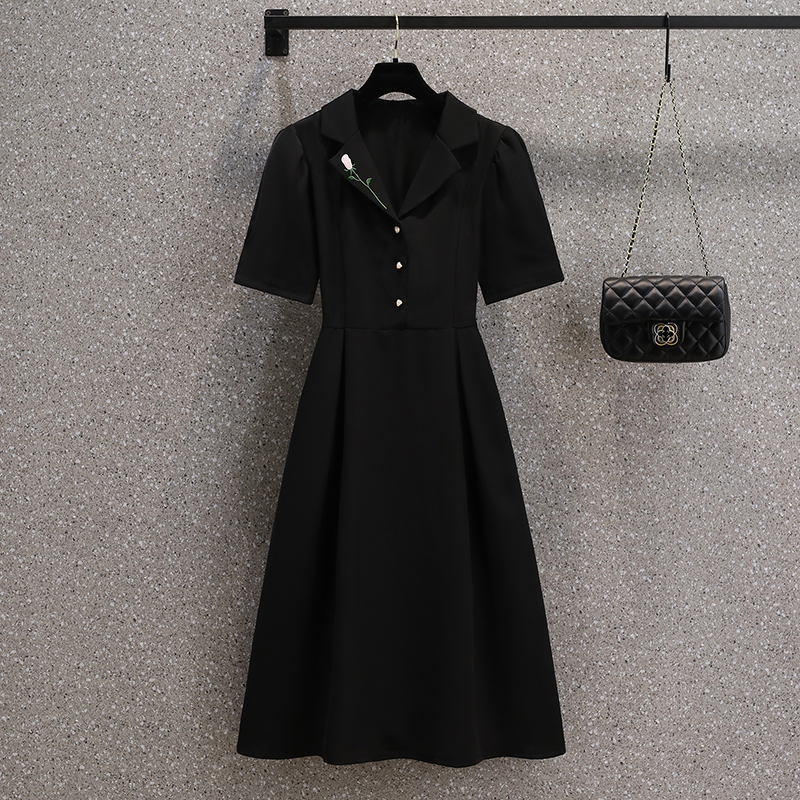 เดรสแขนสั้น มีไซส์ L-4XLอก 38-47 นิ้ว ใส่ได้ทั้งสาวหุ่นดีน่ารักจนถึงสาวอวบพลัสไซส์ จัดส่งฟรี! ทักแชทสั่งซื้อ