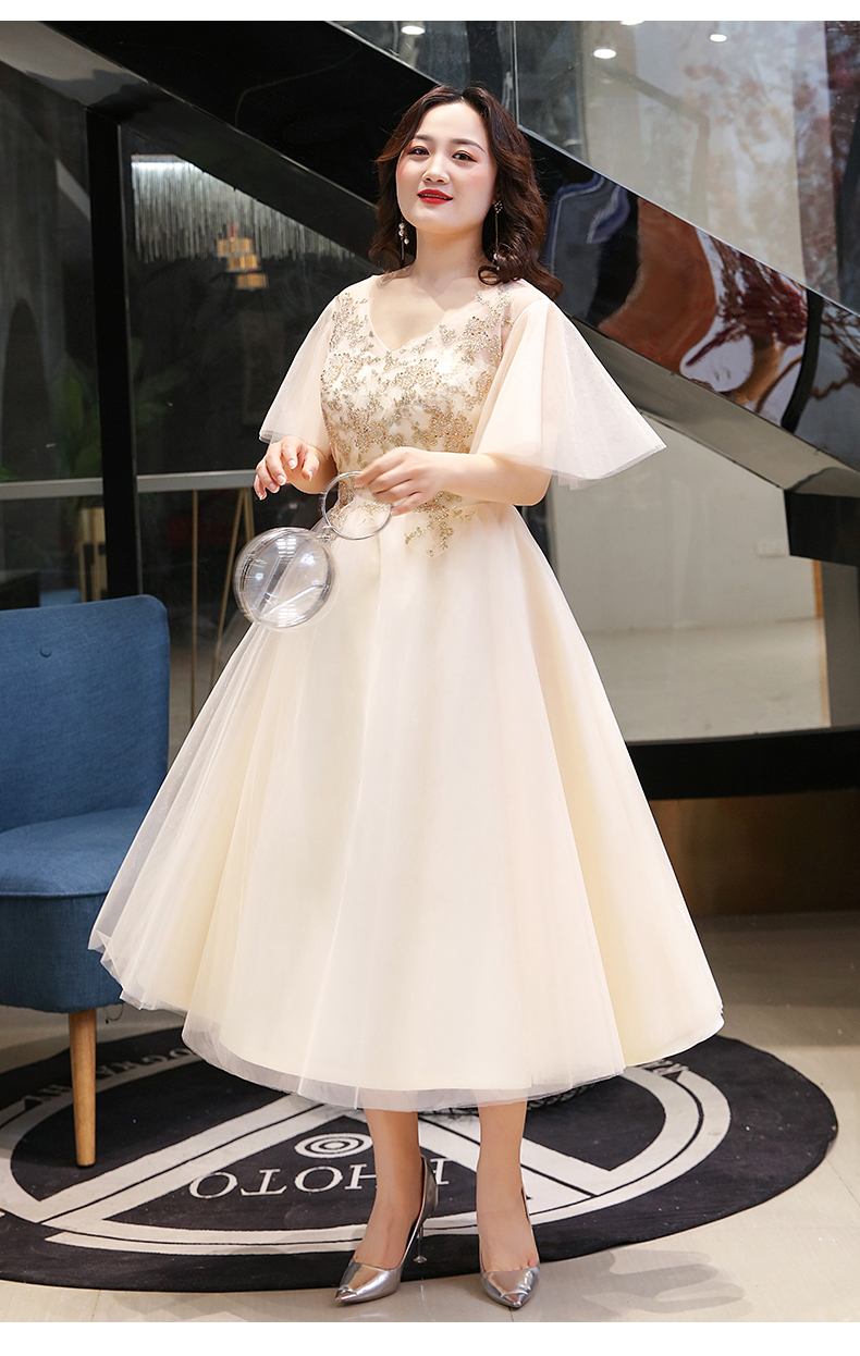 ชุดราตรีคนอ้วน ชุดราตรีไซส์ใหญ่