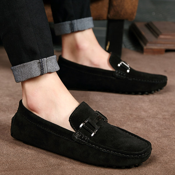 รองเท้าหนังผู้ชาย มีไซส์39-44 รองเท้าโลฟเฟอร์ชาย Slip-On Shoes