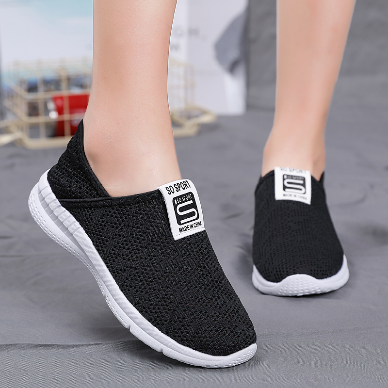 รองเท้าผ้าใบ รองเท้าลำลอง รองเท้าผ้าใบลำลอง รองเท้าแฟชั่นแบบสวม Slipper Shop