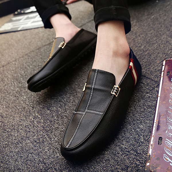 รองเท้าโลฟเฟอร์ชาย รองเท้าผู้ชาย รองเท้าแฟชั่นชาย รองเท้าหนังผู้ชาย Men Loafer Slip-On Shoes