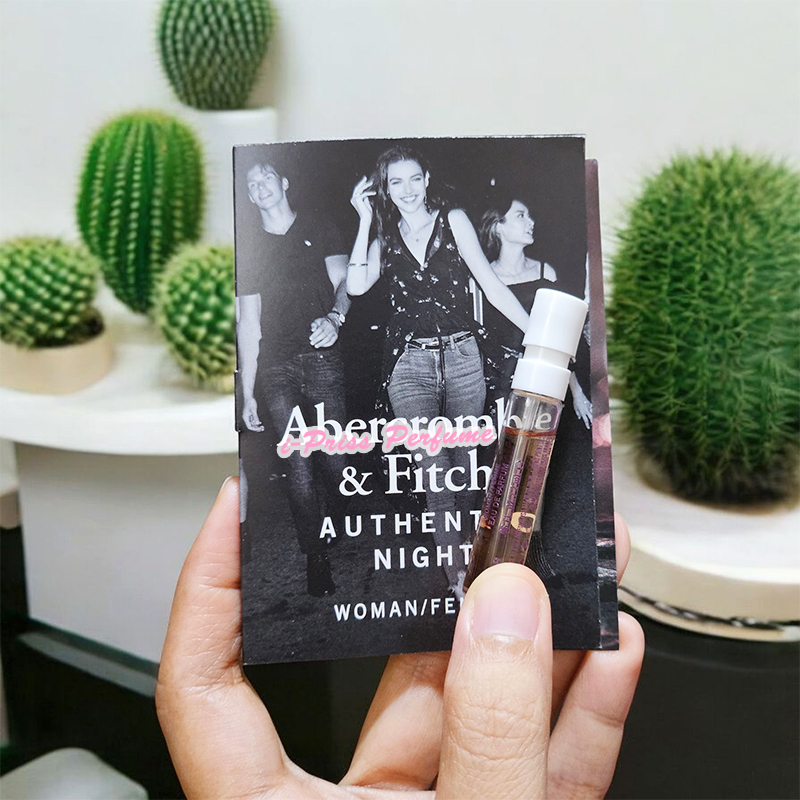 Abercrombie & Fitch Authentic Night Femme EDP 2 ml.