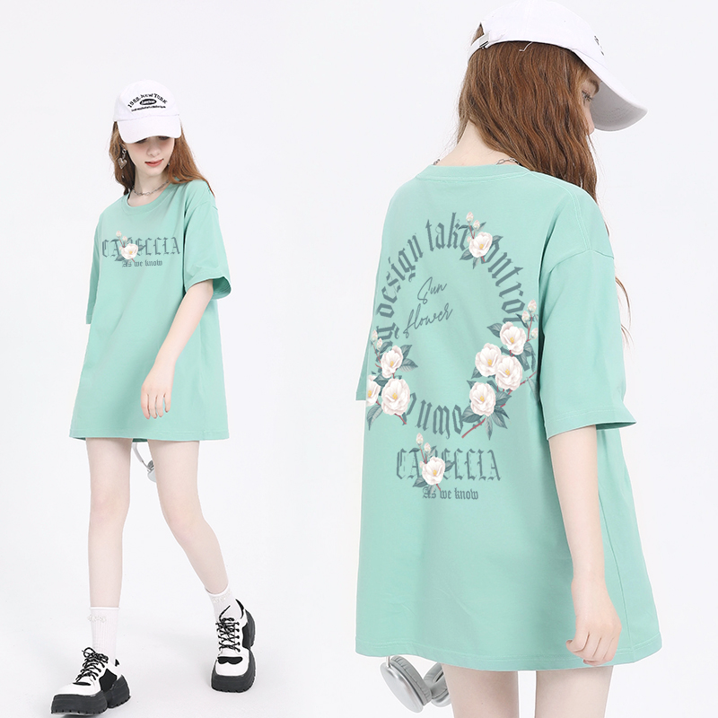 เสื้อผ้าวัยรุ่นเกาหลี เสื้อยืดวัยรุ่นผู้หญิง มีขนาด S M L XL