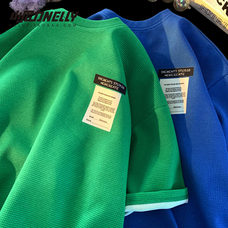 เสื้อยืดคอกลม ผู้ชาย เสื้อยืดผู้ชายเกาหลี เสื้อยืดเกาหลี แบรนด์ NELLY