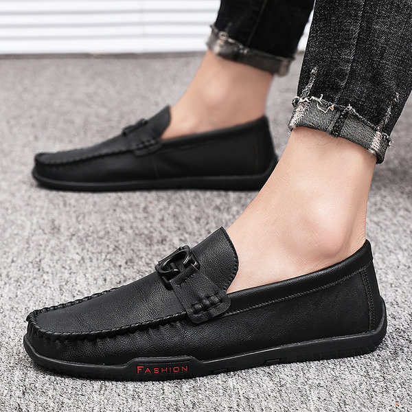 รองเท้าหนังผู้ชาย มีไซส์39-44 รองเท้าโลฟเฟอร์ชาย Slip-On Shoes