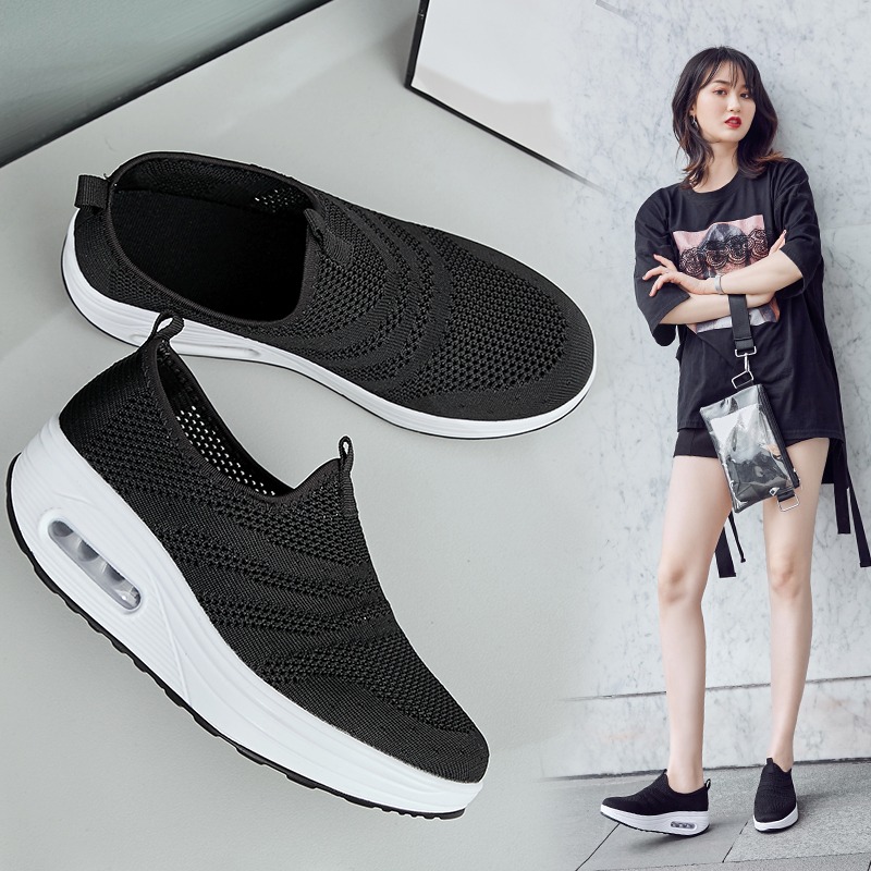 รองเท้าผ้าใบ รองเท้าลำลอง รองเท้าผ้าใบลำลอง รองเท้าแฟชั่นแบบสวม Slipper Shop