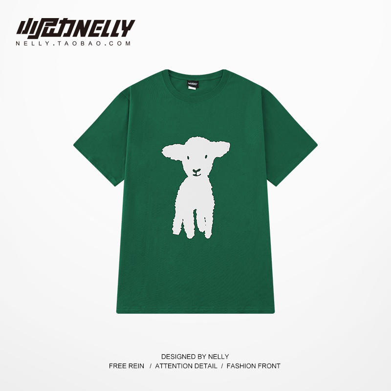 เสื้อยืดคอกลม ผู้ชาย เสื้อยืดผู้ชายเกาหลี เสื้อยืดเกาหลี แบรนด์ NELLY
