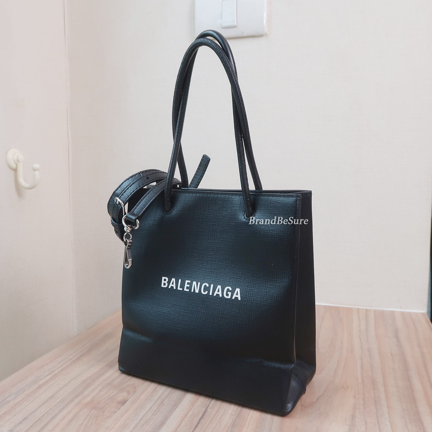 Balenciaga Black Calfskin Everyday XXS Tote
