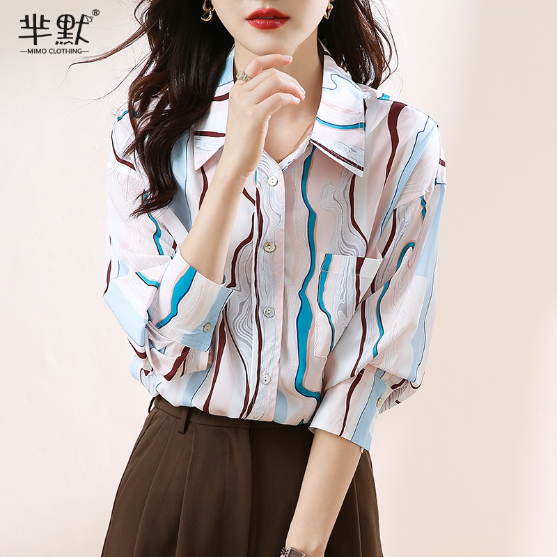 เสื้อลูกไม้ เสื้อเชิ้ตแขนยาว