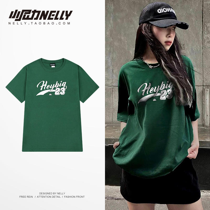 เสื้อยืดคอกลม ผู้ชาย เสื้อยืดผู้ชายเกาหลี เสื้อยืดเกาหลี แบรนด์ NELLY