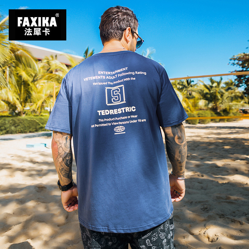 เสื้อยืดผู้ชายอ้วน S-5XL(อกเสื้อ39-51นิ้ว)