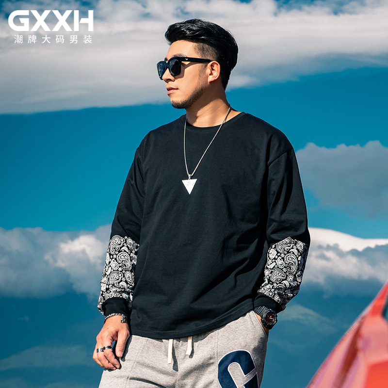 เสื้อยืดผู้ชายอ้วน S-5XL(อกเสื้อ39-51นิ้ว)