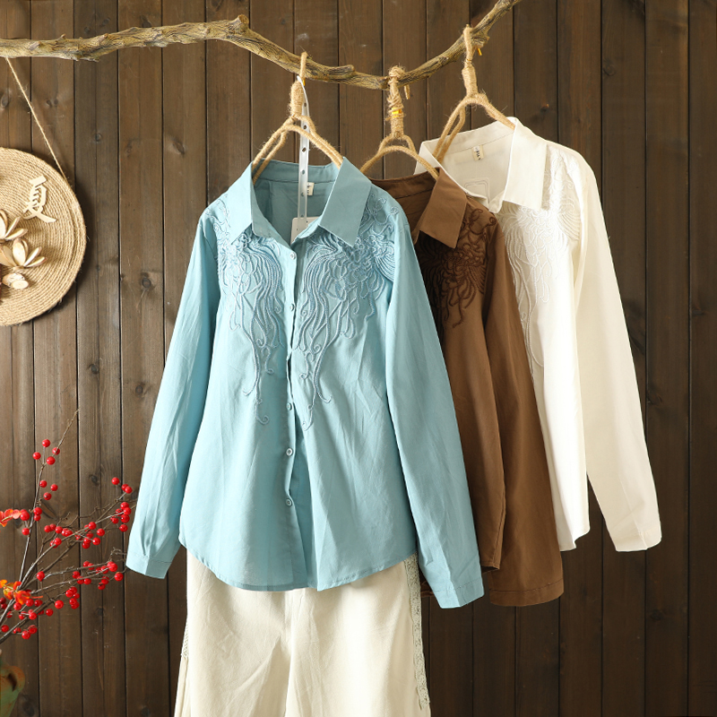 เสื้อลินิน เสื้อผ้าฝ้ายลินิน เสื้อเชิ้ตผ้าลินิน