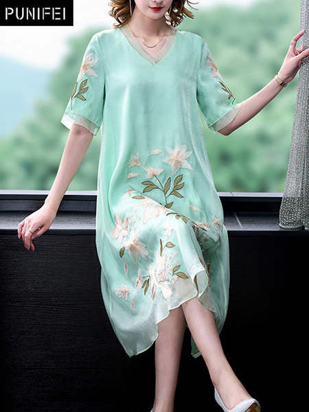 เดรสวัยผู้ใหญ่40-60ปี เดรสคุณแม่ ชุดเดรสทำงานวัยผู้ใหญ่ แบรนด์ MAMA DRESS