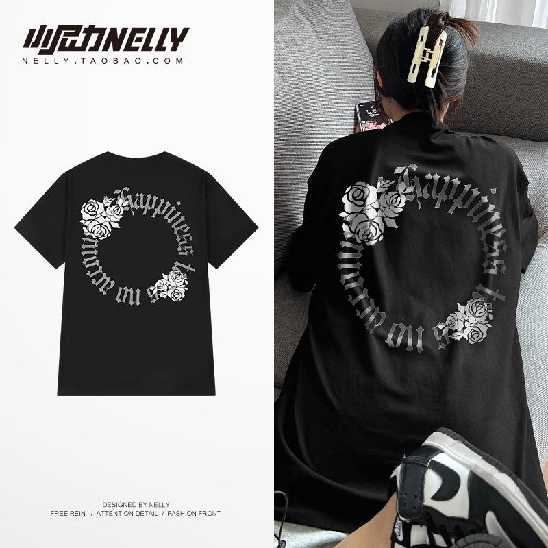 เสื้อยืดคอกลม ผู้ชาย เสื้อยืดผู้ชายเกาหลี เสื้อยืดเกาหลี แบรนด์ NELLY