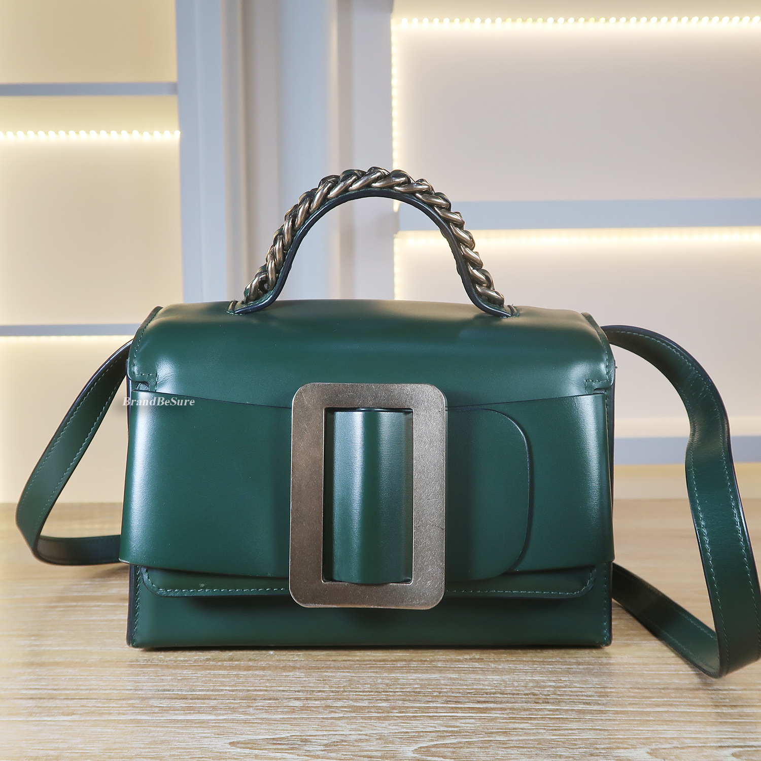 Boyy Green Calf Leather Fred 23