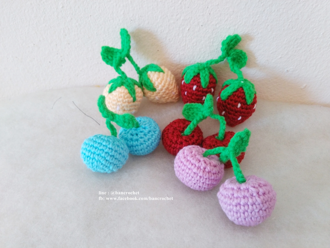 ผลไม้ถักโครเชต์
