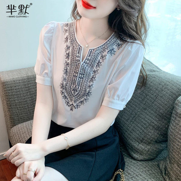 เสื้อชีฟองเกาหลี เสื้อชีฟองสวยๆ