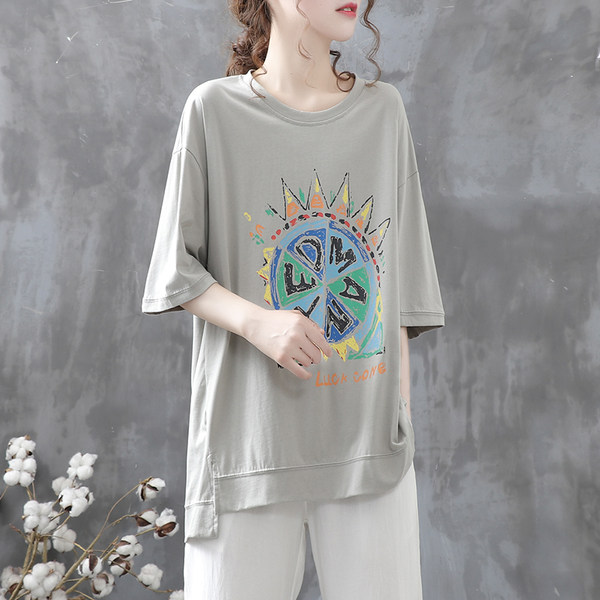 เสื้อยืดวินเทจ ฟรีไซส์อกเสื้อประมาณ 38-42