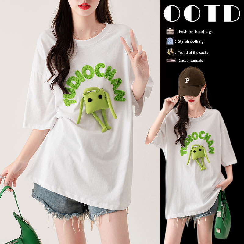 เสื้อยืดคนอ้วนแบบโอเวอร์ไซส์แบบ ulzzang fashion สนใจทักแชท