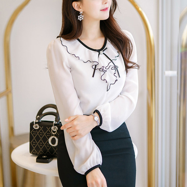 เสื้อชีฟองเกาหลี เสื้อชีฟองสวยๆ