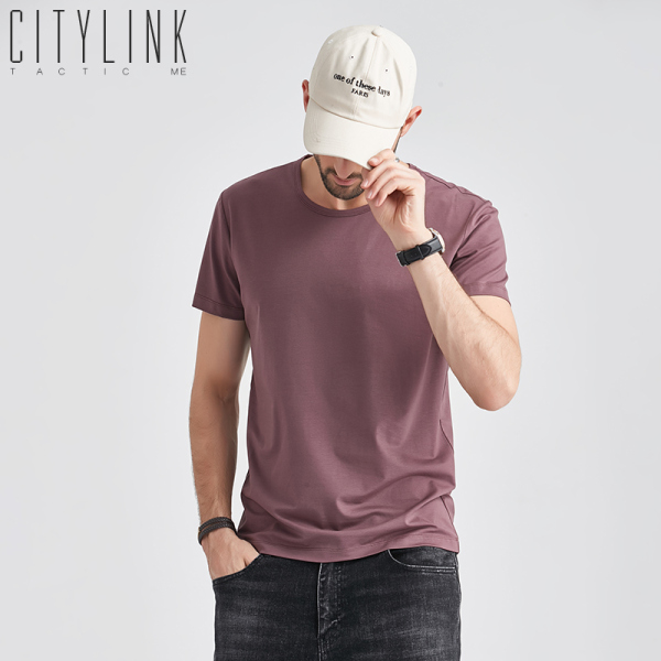 เสื้อยืดผู้ชาย สไตล์ฝรั่ง เรียบหรู