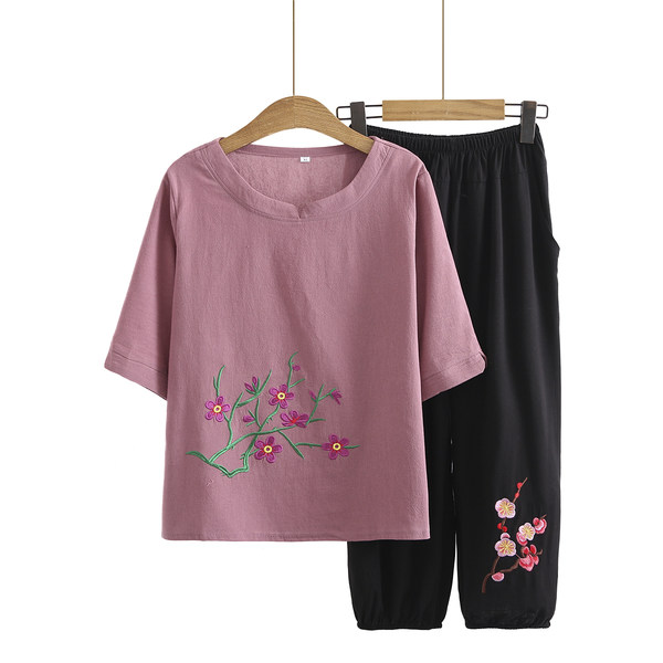 เสื้อลินินสไตล์ผู้ใหญ่ เสื้อคุณแม่ เสื้อผู้ใหญ่ แบรนด์ LININ