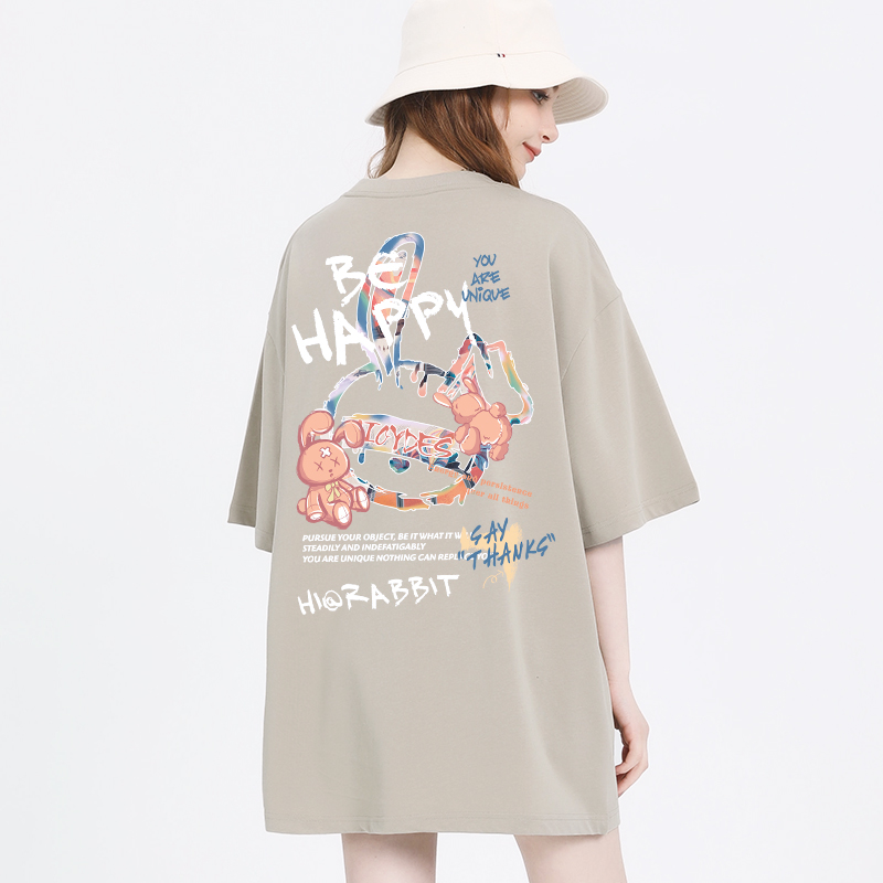 เสื้อผ้าวัยรุ่นเกาหลี เสื้อยืดวัยรุ่นผู้หญิง มีขนาด S M L XL