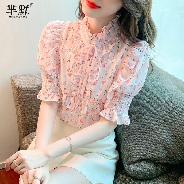 เสื้อชีฟองเกาหลี เสื้อชีฟองสวยๆ