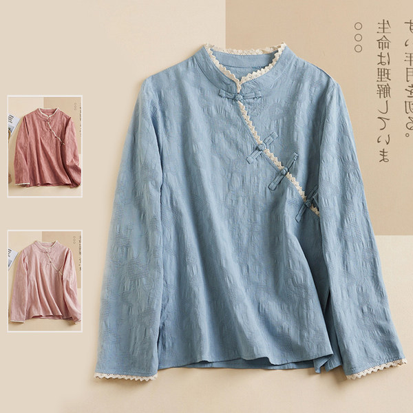 เสื้อลินิน เสื้อผ้าฝ้ายลินิน เสื้อเชิ้ตผ้าลินิน