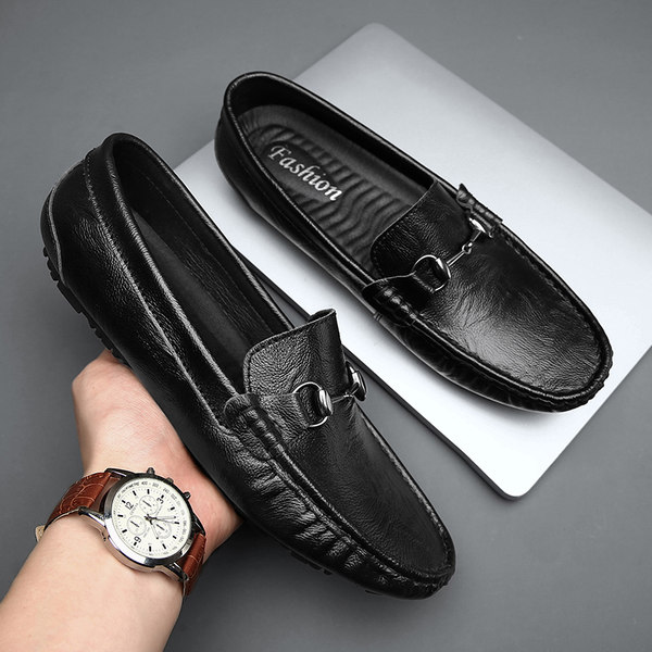 รองเท้าหนังผู้ชาย มีไซส์39-44 รองเท้าโลฟเฟอร์ชาย Slip-On Shoes