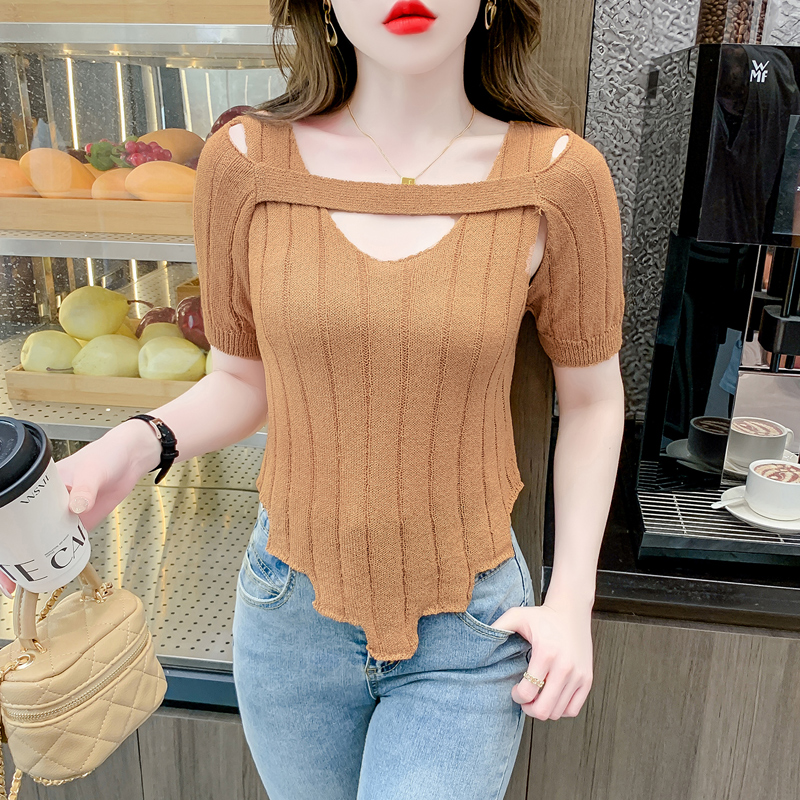 เสื้อผ้าวัยรุ่นเกาหลี เสื้อยืดวัยรุ่นผู้หญิง มีขนาด S M L XL