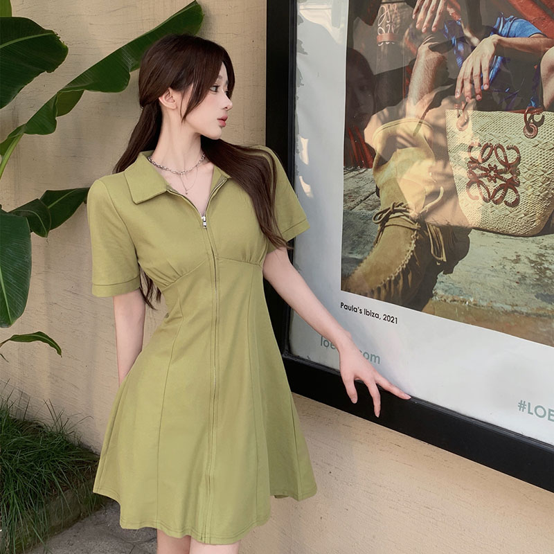 เดรสวัยรุ่น-เดรสคนอ้วนวัยรุ่น L-4XL(อก38-46 นิ้ว)
