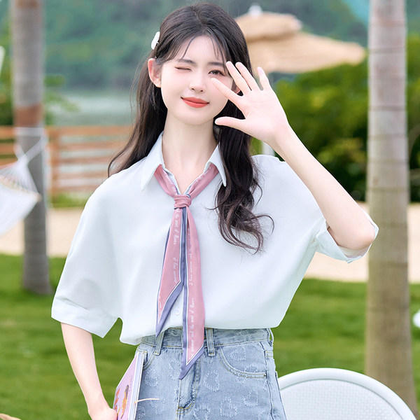 เสื้อชีฟองเกาหลี เสื้อชีฟองสวยๆ