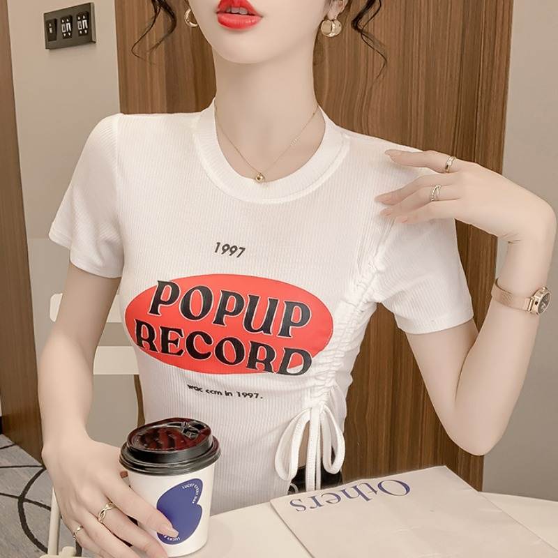เสื้อยืดวัยรุ่นน่ารักๆ เสื้อวัยรุ่นแขนสั้น เสื้อผ้าวัยรุ่นเกาหลี แบรนด์ Wiyike
