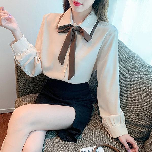 เสื้อชีฟองเกาหลี เสื้อชีฟองสวยๆ